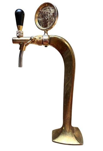 Celli - Bar - sk306001 - Verguld messing - vintage biertap
