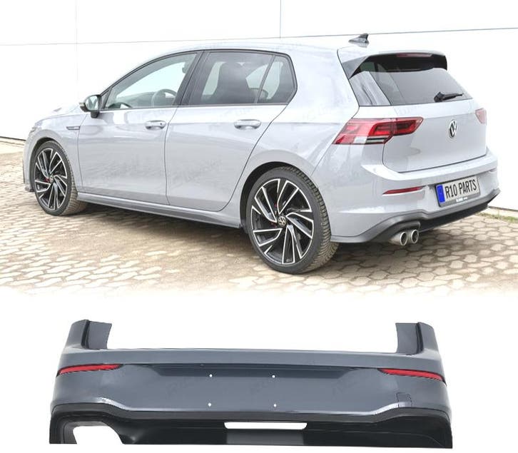 PARE-CHOCS ARRIÈRE VOLKSWAGEN VW GOLF 8 LOOK GTD, Autos : Pièces & Accessoires, Carrosserie & Tôlerie, Envoi