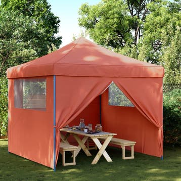 vidaXL Partytent inklapbaar pop-up met 4 zijwanden, Verzenden, Nieuw