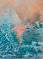 Adeline Dupuy - Surfeuse au sunset