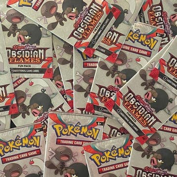 Pokémon - 20 Booster pack - 20x Obsidian Flames fun pack