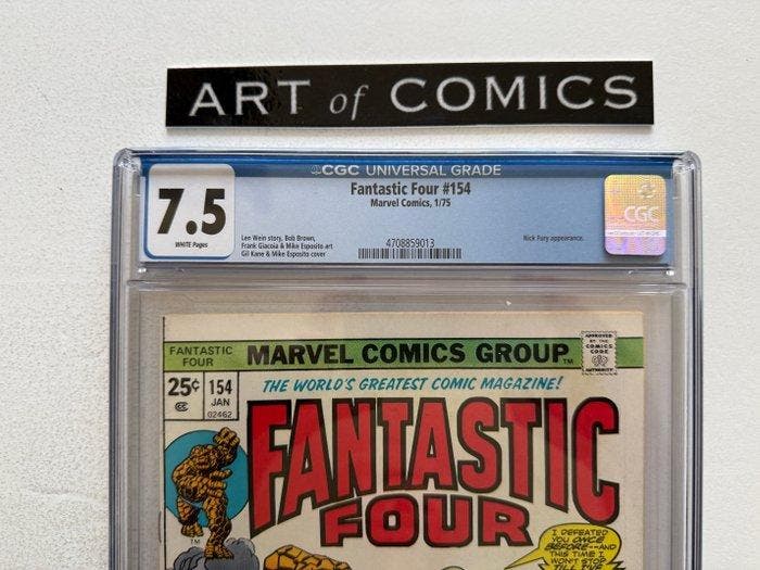 The Fantastic Four #154 - Nick Fury Appearance - 1 Comic, Boeken, Strips | Comics
