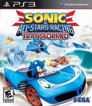 Sonic All Stars Racing Transformed (PS3 Games), Ophalen of Verzenden