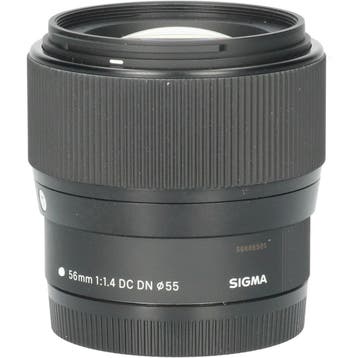Sigma 56mm f/1.4 DC DN Contemporary Canon EF-M CM6637, Ophalen of Verzenden, Overige typen