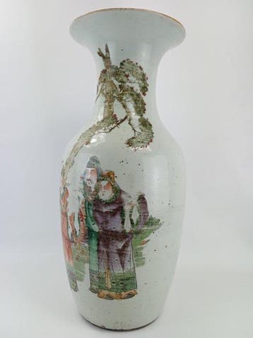 Vaas - Porselein - China - Qing dynasty (Manchu China), Antiek en Kunst