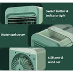 Draagbare Airconditioner - Water Koeling - Mini, Verzenden, Nieuw