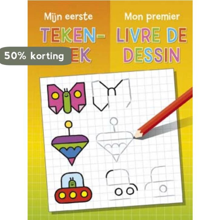 Mijn Eerste Tekenboek 9789044724943, Boeken, Kinderboeken | Jeugd | 10 tot 12 jaar, Gelezen, Verzenden