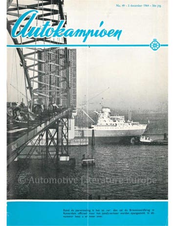 1964 AUTOKAMPIOEN MAGAZINE 49 NEDERLANDS