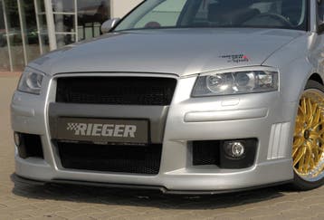 Rieger bumper | geschikt voor Audi A3 8P 2003-2005 3D | ABS, Verzenden