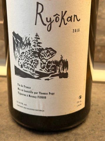 2018 Thomas Popy Ryôkan - Jura - 1 Fles (0,75 liter)