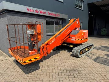 Veiling: Telescoophoogwerker Hitachi HX99B-2 Diesel 11.7m 20, Ophalen