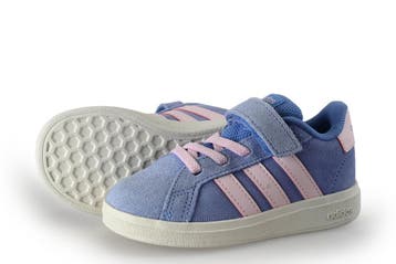 Adidas Sneakers Meisjes in maat 24 Blauw, Enfants & Bébés, Vêtements enfant | Chaussures & Chaussettes, Verzenden, Schoenen