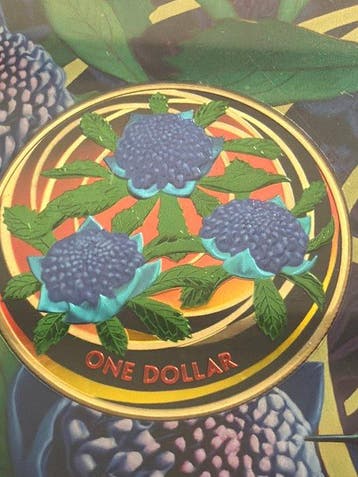 Australië. 1 Dollar 2022 Wildflowers of Australia Warath - 2