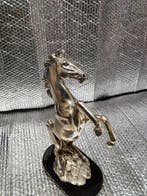 golden - Beeldje - Cavallo rampante - Verzilverd