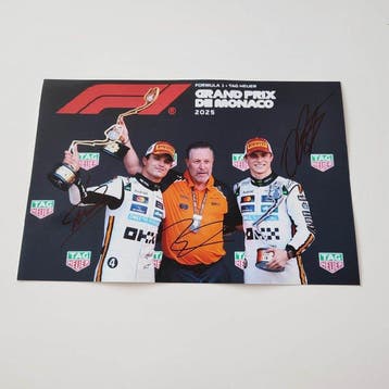 Mclaren - Monaco Grand Prix - Norris, Brown, Piastri - 2025, Verzamelen, Nieuw