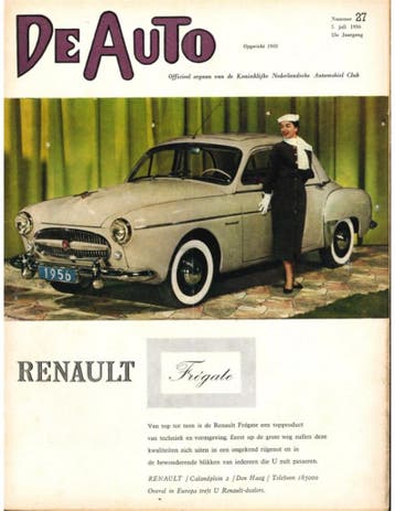 1956 DE AUTO MAGAZINE 27 NEDERLANDS, Nieuw