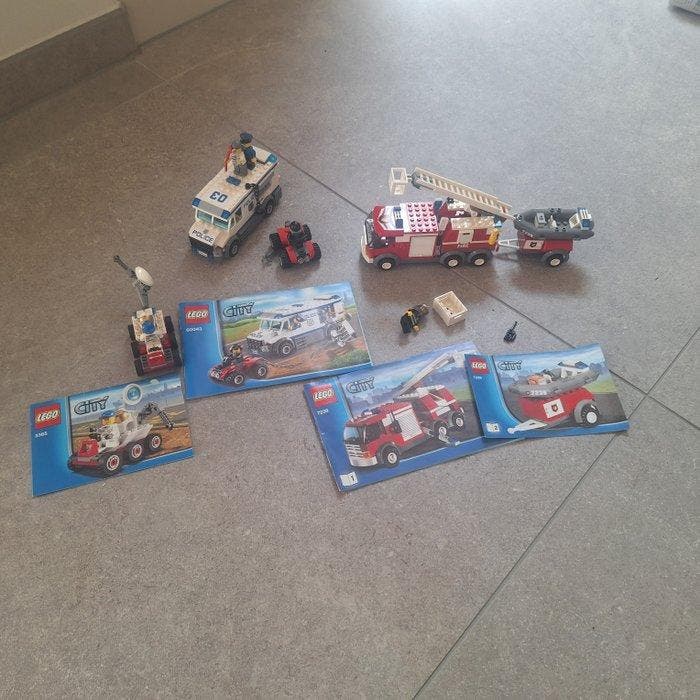 Lego Set - 60043 ,3365,7239 - Ville - LEGO City brandweer en, Enfants & Bébés, Jouets | Duplo & Lego