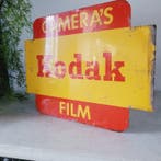 Eastman Kodak, Dubbelzijdig, Emaille Reclamebord, 1950 -