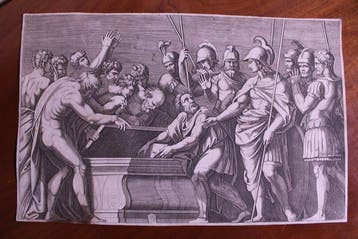 Marcantonio Raimondi(1480-1530ca.), da Raffaello Sanzio -