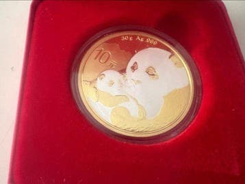 China. 10 Yuan 2019 Panda (Zonder minimumprijs)