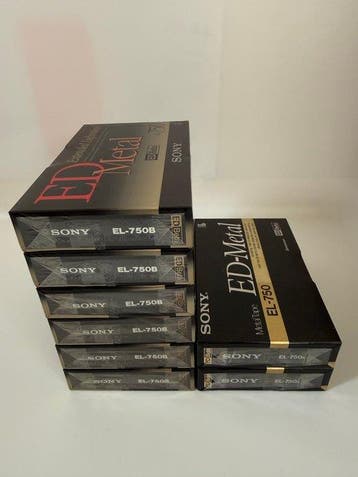 SONY - ED-Metal - Audiocassette - 1987, Nieuw