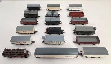 Piko H0 - Ensemble de wagons de marchandises pour trains, Nieuw