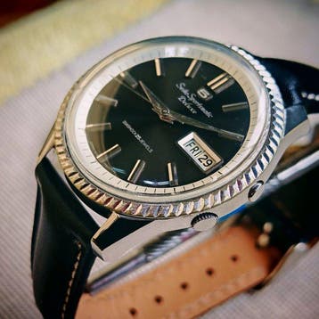 Seiko - Sportmatic Deluxe Fluted Bezel  Dolphin Series