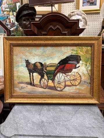 Antonio Asturi (1904-1986) - La carrozzella