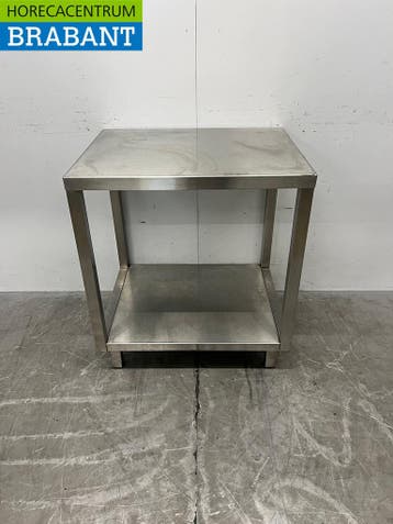Table de travail en acier inoxydable avec piètement : 74,5 x, Verzenden