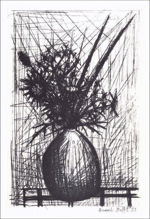 Bernard Buffet (1928-1999) - 11 sujets, Antiek en Kunst, Antiek | Overige Antiek