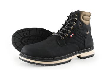Dockers Veterboots in maat 44 Zwart, Verzenden, Zwart, Boots, Zo goed als nieuw