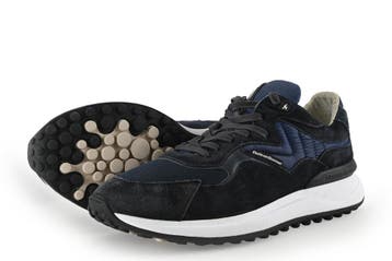 Floris van Bommel Sneakers in maat 40 Blauw, Kleding | Heren, Schoenen, Floris van Bommel, Zo goed als nieuw, Sneakers, Verzenden