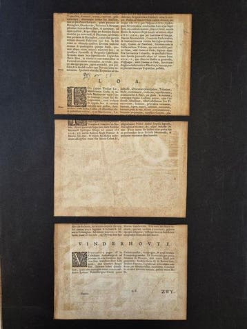 Europa - Fiandre; Antonius Sanderus (1586–1664) - Antonius