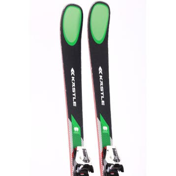 163 skis KASTLE PX66, woodcore, grip walk, fiberglass, carb, Sport en Fitness, Verzenden, Gebruikt
