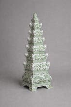 Vaas (2) - Porselein - tulpen vazen-Delft stijl