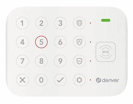 2dekans | Denver Draadloos Alarmsysteem - Smart Home - Tuya, Bricolage & Construction, Systèmes d'alarme, Enlèvement ou Envoi