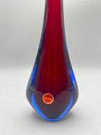 Murano Tricolor - Seguso Vetri d’Arte - Einstiel Vase 30 cm