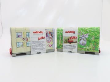 Märklin H0 - 2512/2511 - Treinset (2) - 2x Treinset Alpha, Nieuw