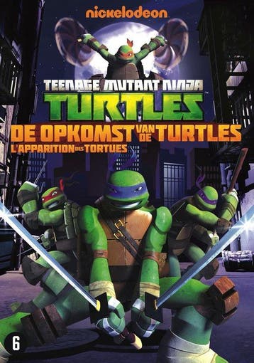 Teenage mutant ninja turtles de opkomst van de turtles (dvd, Ophalen of Verzenden