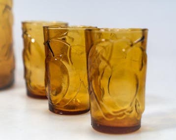 Drinkset (7) - Amber - fruit-relief limonade-set