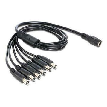 Voeding splitter adapter - 1 naar 6, Doe-het-zelf en Bouw, Verzenden, Nieuw, Kabel of Snoer