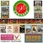 Exclusieve Cafe Pub Bord / Wandbord - Zundapp - Kreidler - P, Nieuw, Overige modellen