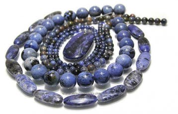 Dumoritriet kralen / edelsteen kralen / zelf sieraden maken, Hobby en Vrije tijd, Verzenden, Nieuw, Kraal