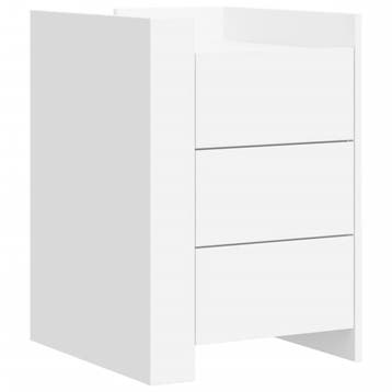 Nachtkastje 3 lades | 59% korting | Retour deal, Huis en Inrichting, Slaapkamer | Nachtkastjes, Gebruikt, Verzenden, 55 tot 70 cm