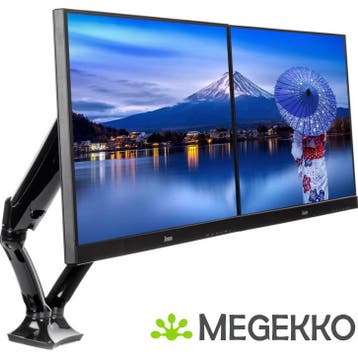 Iiyama DS3002C-B1 27  Dual Monitor Arm, Verzenden, Nieuw