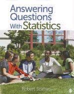 Answering Questions With Statistics |  | Nieuw, Verzenden, Nieuw
