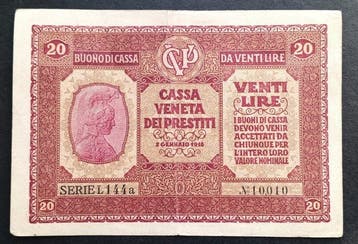 Italië. - 7 Banknotes - Various Dates (Zonder minimumprijs)