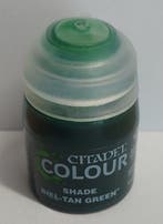 Biel-Tan Green new formula shade  paint 18 Ml (Warhammer, Ophalen of Verzenden, Nieuw