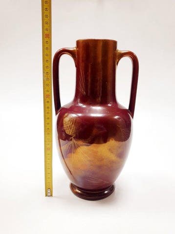 Clément Massier (1844-1917) Golfe Juan Céramique - Vase -, Antiquités & Art