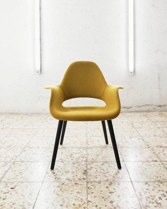 Vitra - Eero Saarinen, Charles Eames - Fauteuil - Organic, Antiek en Kunst, Antiek | Meubels | Stoelen en Sofa's